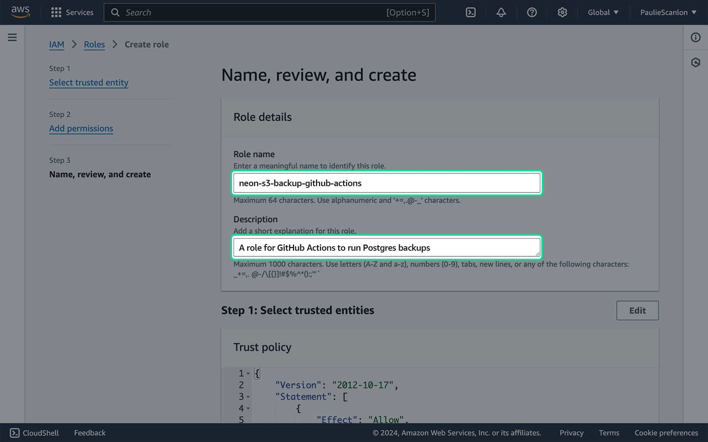 AWS Trust Identity 3